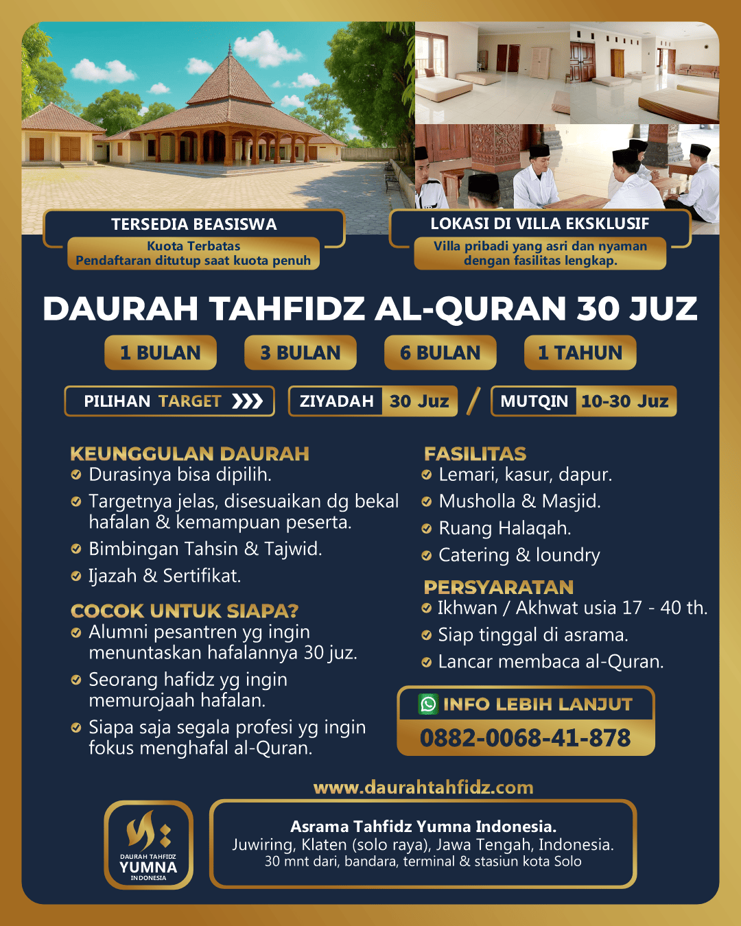 Daurah Tahfidz Yumna Indonesia